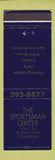 Matchbook Cover - Sportsman Center Buena Vista Colorado