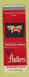 Matchbook Cover - Antlers Hotel Colorado Springs