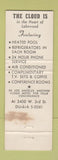 Matchbook Cover - Cloud Motel Lakewood CA