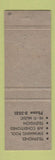 Matchbook Cover - Terrace View Court Knoxville TN motel WEAR