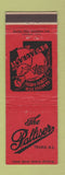 Matchbook Cover - The Palliser Truro NS restaurant