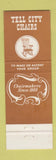 Matchbook Cover - Tell City Chair Company Tell City IN WEAR