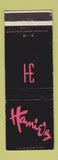 Matchbook Cover - Hamie's Restaurant San Rafael CA