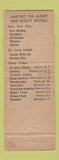 Matchbook Cover - Hotel Winslow New York City WORN