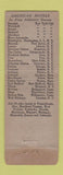 Matchbook Cover - Hotel Robidoux St Joseph MO WORN