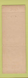 Matchbook Cover - Fahnestock's Restaurant Lewistown PA WEAR