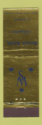 Matchbook Cover - Sweden Manor Smorgasbord Cleveland OH