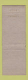 Matchbook Cover - South Side Social Athletic Club Buffalo NY