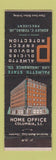 Matchbook Cover - Palmetto State Insurance Columbia SC
