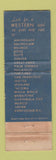 Matchbook Cover - Olympic Hotel Seattle WA WORN