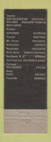 Matchbook Cover - Western Hotels CHAIN WEAR