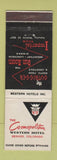 Matchbook Cover - Cosmopolitan Hotel Denver Colorado Outrigger