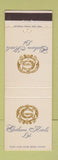 Matchbook Cover - Gotham Hotels CHAIN WEAR