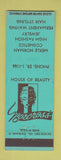 Matchbook Cover - Merle Norman Cosmetics Salon girlie