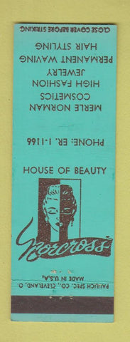 Matchbook Cover - Merle Norman Cosmetics Salon girlie