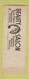 Matchbook Cover - Merle Norman Cosmetics Salon girlie