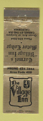 Matchbook Cover - Village Inn Carmel by the Sea CA