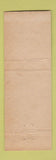 Matchbook Cover - 20th Century TV East Hartford CT sports BLUE
