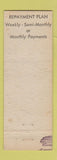 Matchbook Cover - State Finance Company