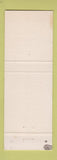 Matchbook Cover - Aubrey Henson Lieutenant Governor Election MS Mississippi