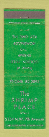 Matchbook Cover - Shrimp Place