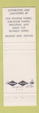 Matchbook Cover - Cannon Paper Company Toledo OH