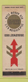 Matchbook Cover - 32nd Division AEF Red Arrow Club WEAR