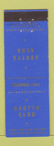 Matchbook Cover - Grotto Club