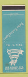 Matchbook Cover - Newhouse Paper Company Des Moines IA WEAR