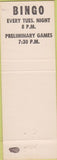 Matchbook Cover - Matchbook Cover Elks Club Conway NH