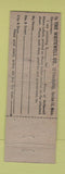 Matchbook Cover - Address Label Offer Boston MA Writewell DD Bean