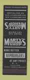 Matchbook Cover - Marty's Sandwich Shop
