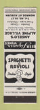 Matchbook Cover - Angelo's Alpine Village Italian