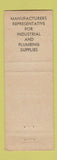 Matchbook Cover - Glenn Hough Pittsburgh PA Plumbing Supply