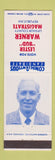 Matchbook Cover - Lester Bud Warner Upshur County Magistrate TX Texas