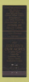 Matchbook Cover - Edelen's 220 Bar Restaurant Louisville KY