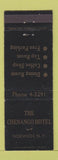 Matchbook Cover - Chenango Hotel Norwich NY