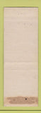 Matchbook Cover - Sherwood's Market Lebanon OH grocery WORN