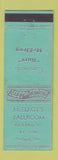 Matchbook Cover - McElroy's Ballroom Portland OR