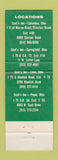 Matchbook Cover - Scot's Inn Columbus OH Springfield Lima Piqua