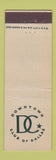 Matchbook Cover - Downtown Club of Dallas TX