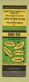 Matchbook Cover - Game Table Arcade restaurant Boise ID billiards pinball