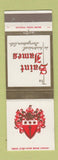 Matchbook Cover - Saint James Georgetown Colorado restaurant