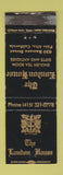 Matchbook Cover - The London House Palo Alto CA WORN