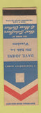 Matchbook Cover - Hart Schaffner Marx Men's Clothes Dave Johns Wyandotte MI
