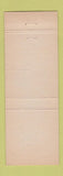 Matchbook Cover Warren County Service oil gas tires Monmouth Roseville IL WHITE