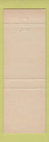 Matchbook Cover Warren County Service oil gas tires Monmouth Roseville IL GREEN