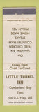 Matchbook Cover - Little Tunnel Inn Cumberland Gap TN WEAR