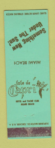 Matchbook Cover - Isle de Capri Miami Beach FL WEAR