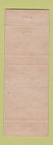 Matchbook Cover - Salon Bleu beauty Quebec QC PRINTING ERROR